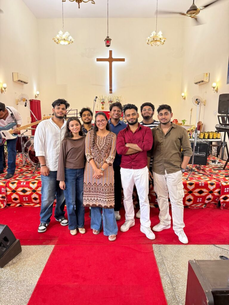 Group at a Noida Church